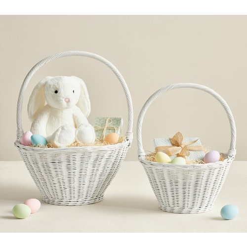 White Sabrina Easter Baskets