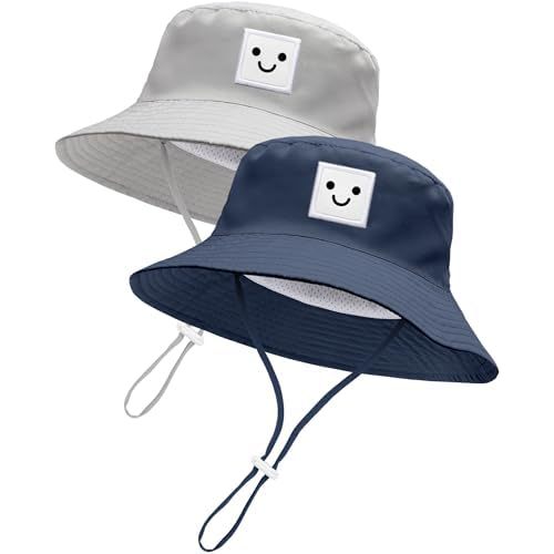Baby Sun Hat Toddler Bucket Hats UPF 50+ Kids Summer Sun Protection Beach Hat for Boys Girls