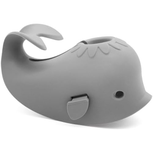 Baby Bathtub Faucet Cover, Baby Safety Protection Silicone Toys, Bath Spout Cover Baby Bathtub, Faucet Cover Baby Bathtub Silicone Whale for Kids, Toddler, Infant, Gifts for Children