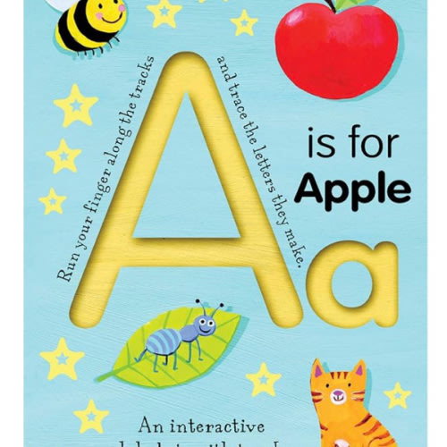 A is for Apple: An Interactive Alphabet With Tracks to Trace and Flaps to Flip! (Smart Kids Trace-and-Flip)