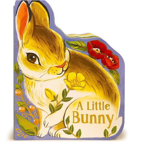 A Little Bunny - Children's Animal Shaped Board Book