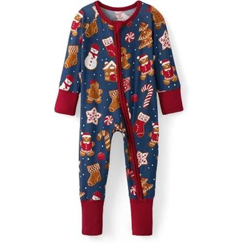 Little Sleepies Baby Pajamas, Viscose from Bamboo, Newborn Sleeper Baby PJs