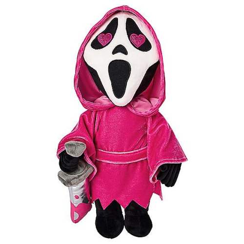 Ghost Face Heart Eyes Plush