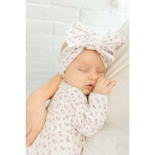 Lavender Bloom Double Knot Bow