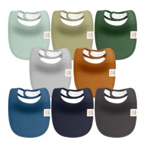 8-Pack Urban Quin Drool Bibs