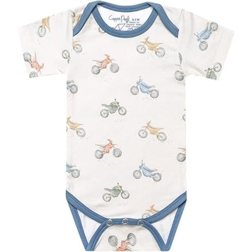Copper Pearl Short Sleeve Bodysuit Ryder