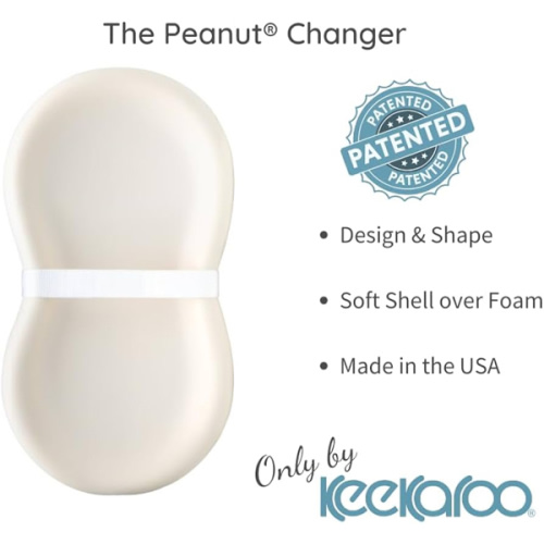 Keekaroo Peanut Changer Baby Vanilla – Changing pad