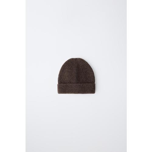 KNIT BEANIE - Brown | ZARA Canada