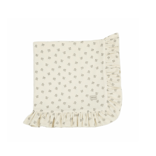 Muslin/Blanket Blossom Blue