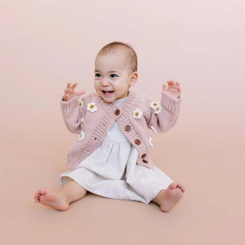 Flower Blush Cardigan