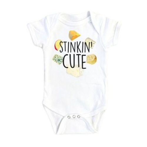 Cheese Stinkin' Cute - Baby Boy Girl Clothes Infant Onesie® Funny Cute Newborn GS1