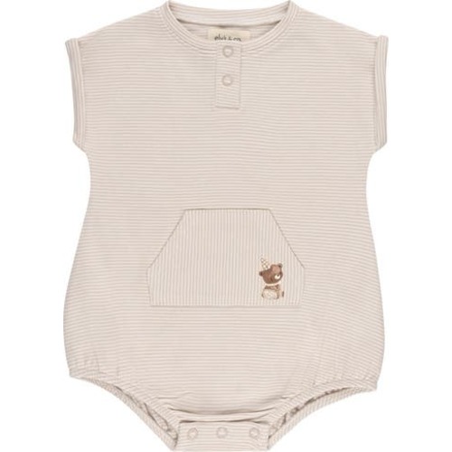 Organic French Terry - Bear Collection - Romper, 6M
