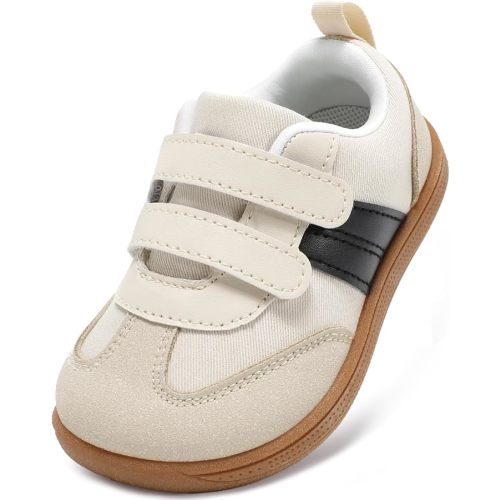 STQ KIDS Toddler Wide Toe Box Shoes:Boys Barefoot Shoes Kids Walking Shoes Boy Sneakers Non-Slip Zero Drop Shoes,Toddler First Walking Shoes Comfort Tennis Outdoor Activities
