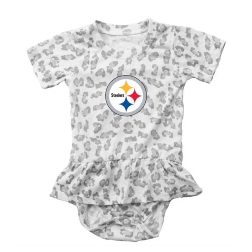 0-3M Snow Leopard Ruffle Skirt Onesie