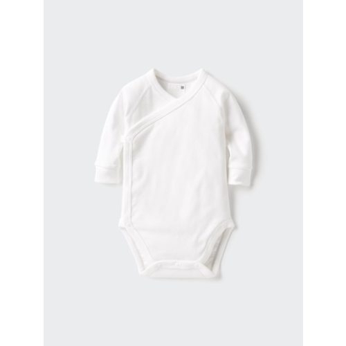 Baby Long Sleeve Bodysuit | Open Front | UNIQLO US