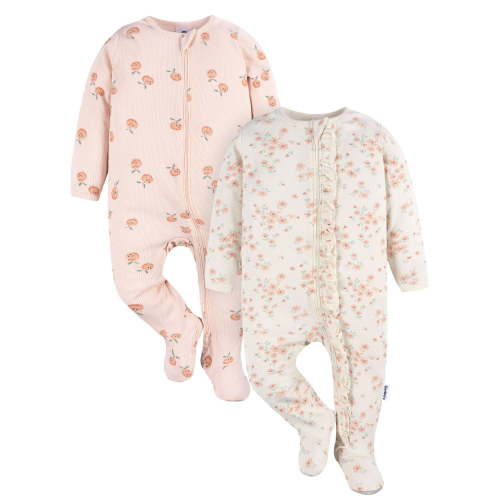 Gerber - 2 pack Sleep N Play - Peach, 2 pack - Walmart.ca