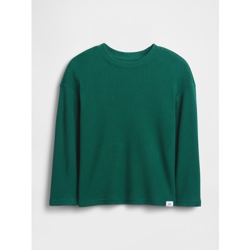 babyGap Waffle-Knit Crewneck T-Shirt