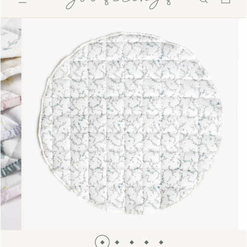 Secret Garden Play Mat - Ivory