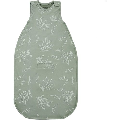 Woolino Merino Wool Ultimate Baby Sleep Sack - 4 Season Baby Wearable Blanket - Two-Way Zipper Adjustable Sleeping Bag for Babies and Toddlers - Universal Size (2-24 Months) - Sage