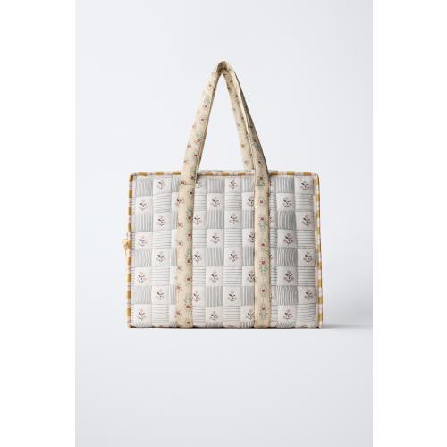 QUILTED MATERNITY BAG