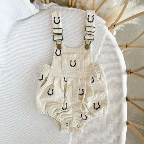 Corduroy Overalls - Horseshoe