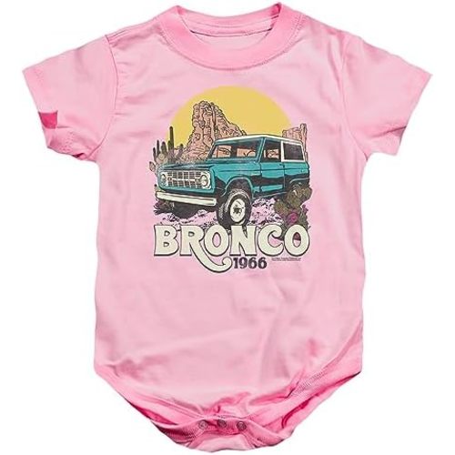 Popfunk Classic Ford Bronco Desert Ride Unisex Infant Snap Suit for Baby