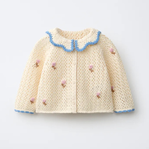 EMBROIDERED DOT JACKET - Ecru | ZARA United States