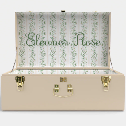 Grand Trunk - Beige - Darling Dogwood / Embroidery