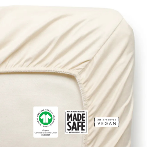 Organic Sateen Crib Sheets