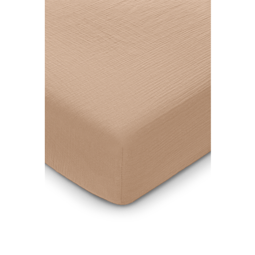 Muslin Fitted Crib Sheet, One Size