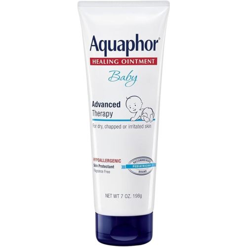 Aquaphor Baby Healing Ointment Advanced Therapy 7 Ounce Tube (Pack of 6)