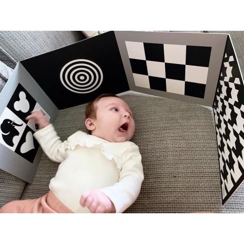 Baby Sensory Board: Newborn Visual Stimulation, Infant Development Toy