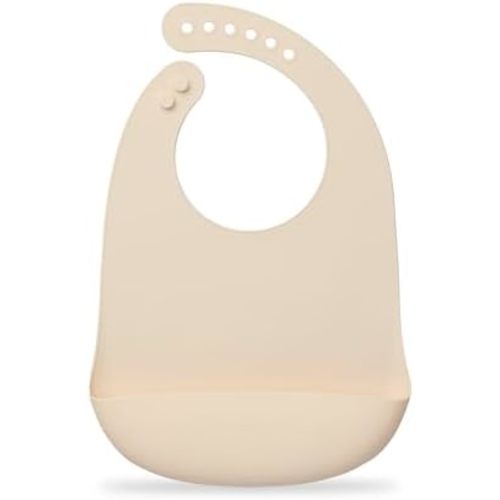 Loulou Lollipop Soft, Waterproof Silicone Feeding Bib
