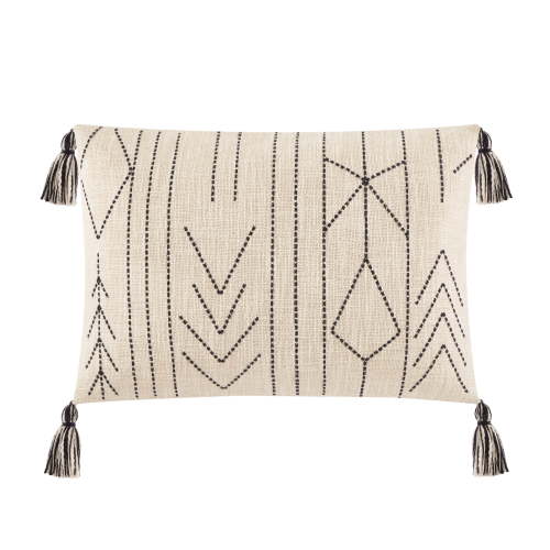 Mainstays Ivory Desert Oblong Decorative Throw Pillow For Adults, 14x20