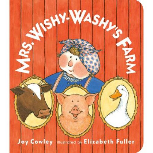 Mrs. Wishy-Washy's Farm - by Joy Cowley (Board Book)