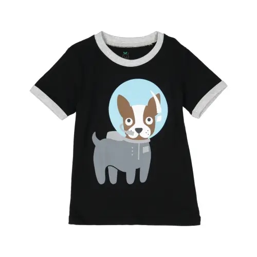 Space Dog Tee Shirt by Doodle Pants