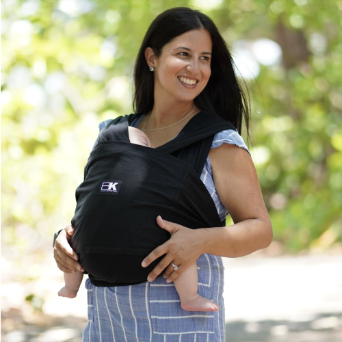 Baby K'tan Original Baby Carrier | Black - Size S