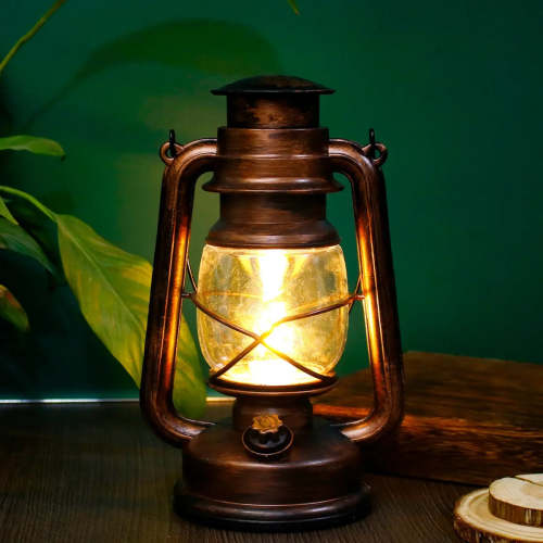 Retro LED Camping Light - Waterproof Outdoor Lantern Lamp – The Treehouse Nest