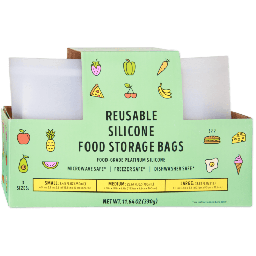 Reusable Silicone Food Storage Bags | Trader Joe's