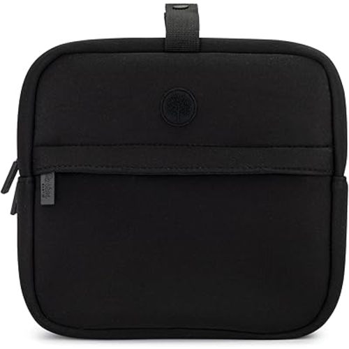 Parker Baby Drift Neoprene Insulated Baby Bottle Cooler | Soft & Waterproof Snacks & Breast Milk Cooler Travel Bag w/Insulated Interior | Attaches to Backpacks & Strollers | Modern & Neutral Colors