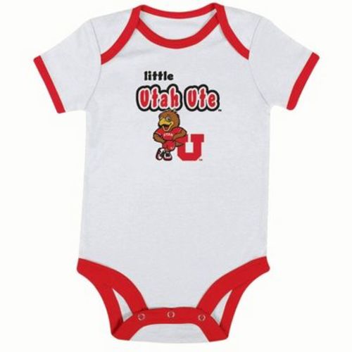 NCAA Utah Utes Infant Boys' 3pk Bodysuit