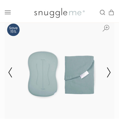 Lounger Curve + Muslin Cover Set | Slate