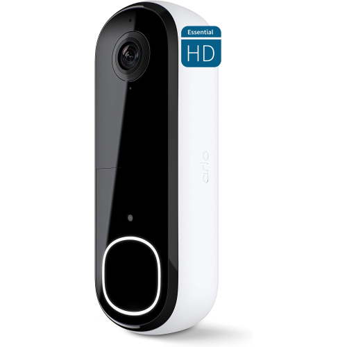 Free Shipping! Arlo Video Doorbell HD 1080p Battery Wired Camera with Night Vision Two-Way Audio Wi-Fi Compatible
