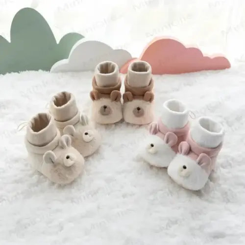 Baby Bear Fleece Booties