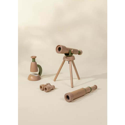 Wooden Tripod Telescope – 15x Zoom