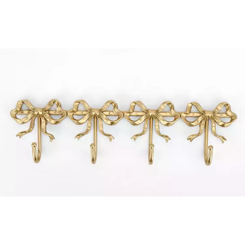 Gold Bows Wall Hooks | Kirklands Home