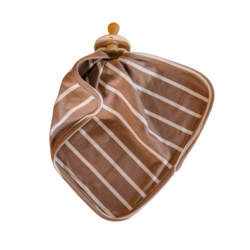 LIGHT MOCHA + WHITE STRIPE | LOVIE