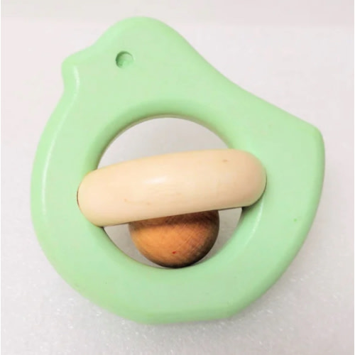 Bajo Bird Rattle with Wooden Ball