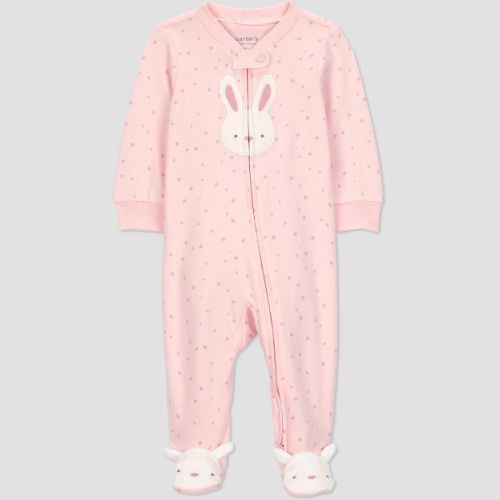 Carter's Just One You® Baby Girls' Easter Bunny Sleep N' Play - Pink Newborn