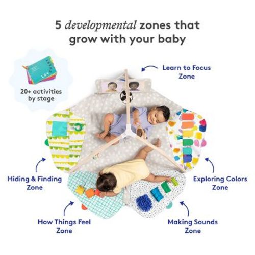 Lovevery The Play Gym with Baby Learning Mat, 0m+: Encourages Color Recognition, Developmental Toys, Multiple Position Options, Multiple Textures, target has it